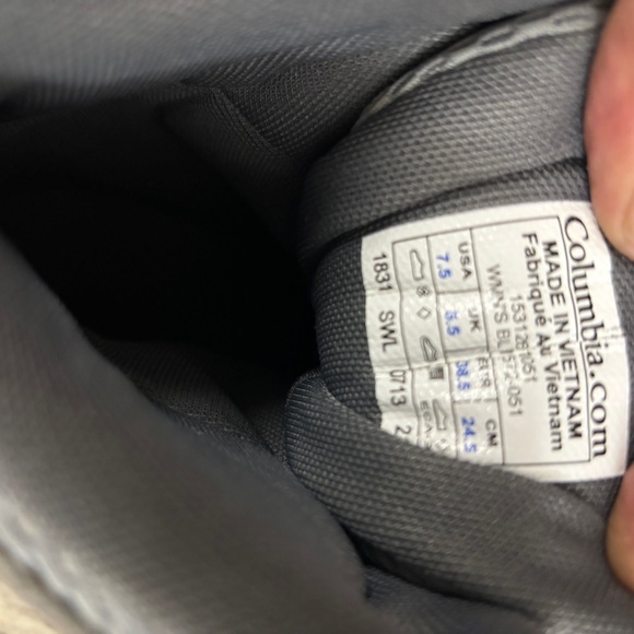 Columbia Bugaboot Women's Gray Insulated Waterproof Boots BL1572-051 Size 7.5 - Picture 12 of 13